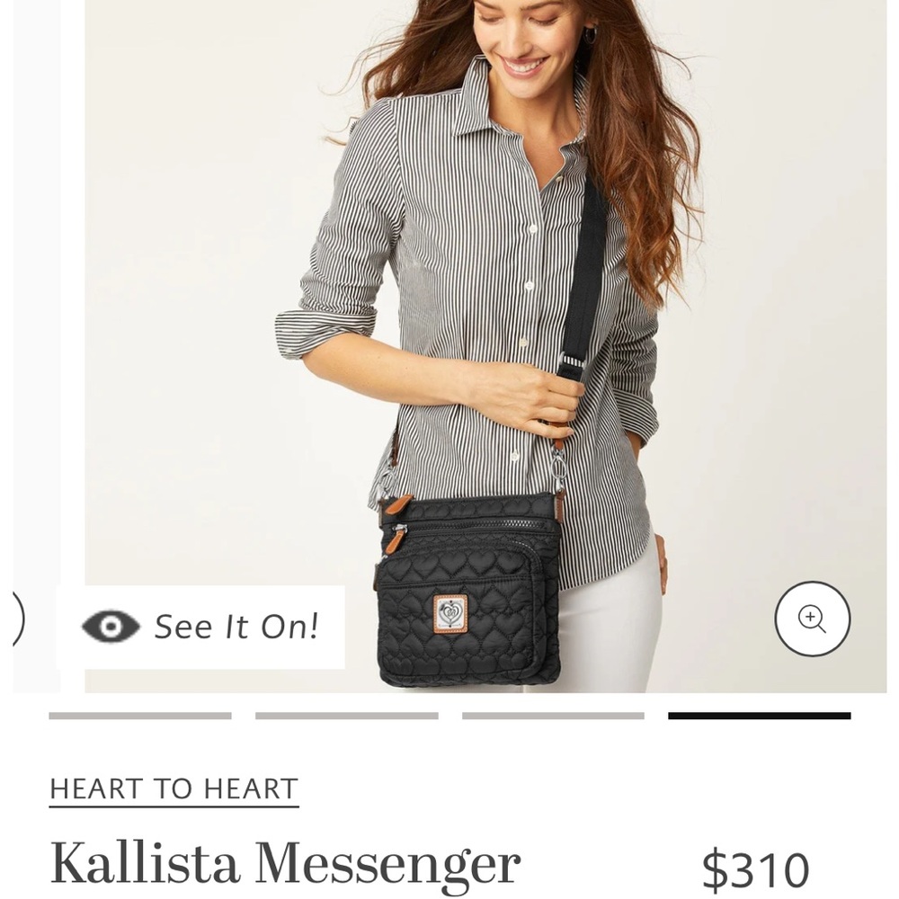 Brighton Kallista Messenger Bag w/ upgraded strap